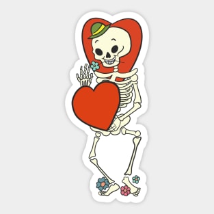 Mr. Bones Sticker